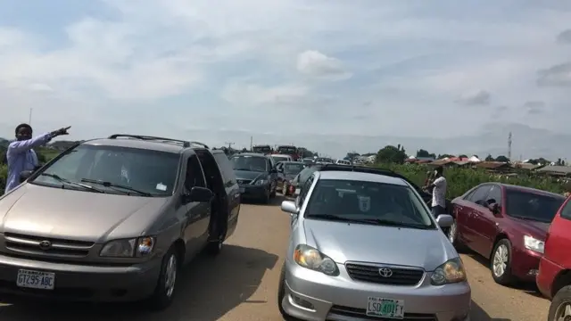 Zanga-zangar ta haifar da cunkosun ababen hawa a Abuja