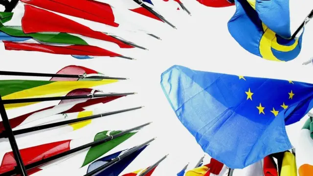 AB üyesi ülke bayrakları