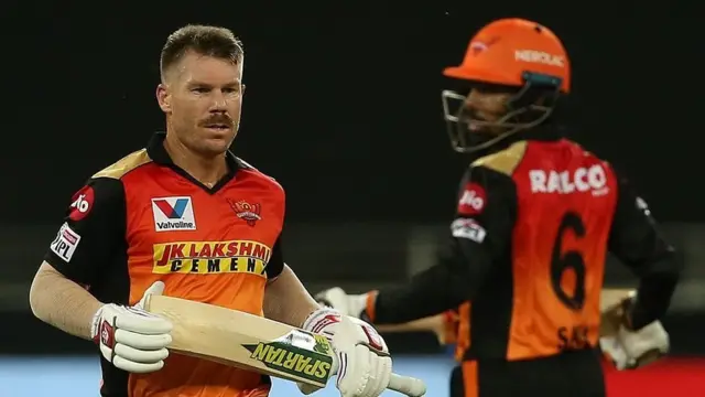 डेविड वॉर्नर और ऋद्धिमान साहा