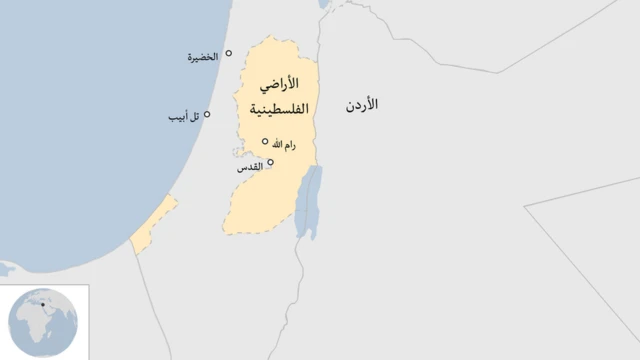 خريطة توضح موقع مدينة الخضيرة