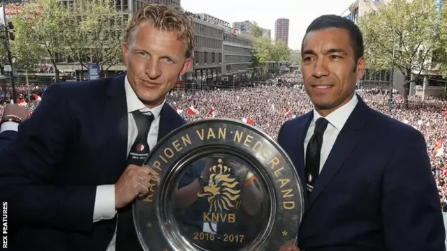 Feyenoord: 'Everyone laughed' at Dirk Kuyt's title claim - BBC Sport