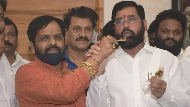 भरत गोगावले, एकनाथ शिंदे, शिवसेना, बंड