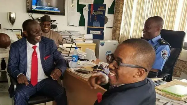 Aworan Kassim Afegbua niileese ọlọpa