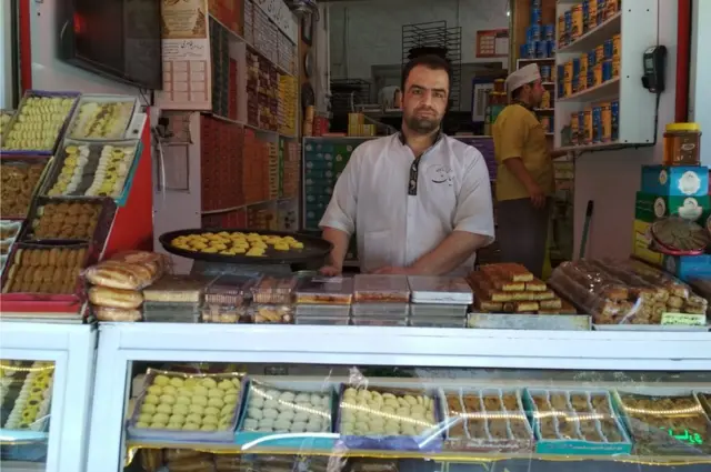 Продавець солодощів