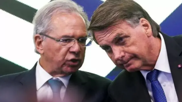 Jair Bolsonaro e Paulo Guedes