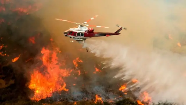 Пожежі Каліфорнія
