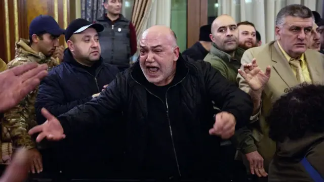 Protestas en Armenia.