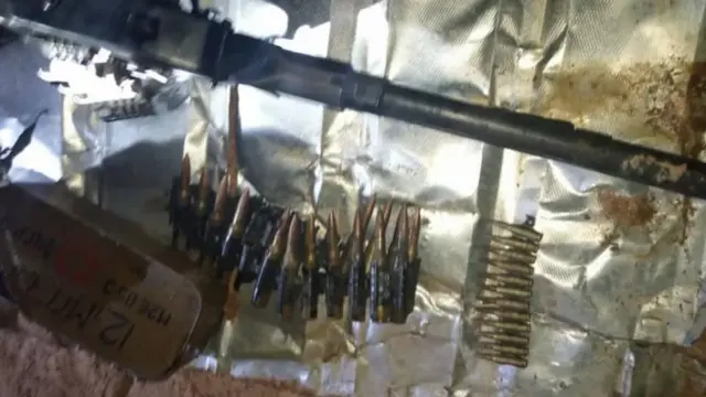 Harsasan da aka kwace a hannun Boko Haram