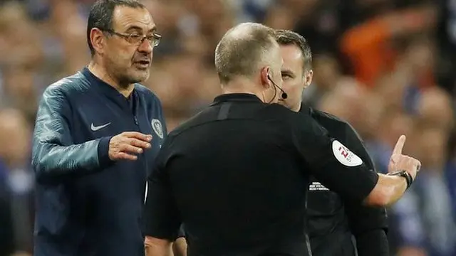 Jonathan Moss y Maurizio Sarri