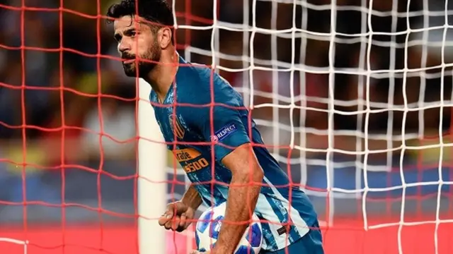 Costa score di equaliser for Atletico Madrid for dia match wit Monaco.