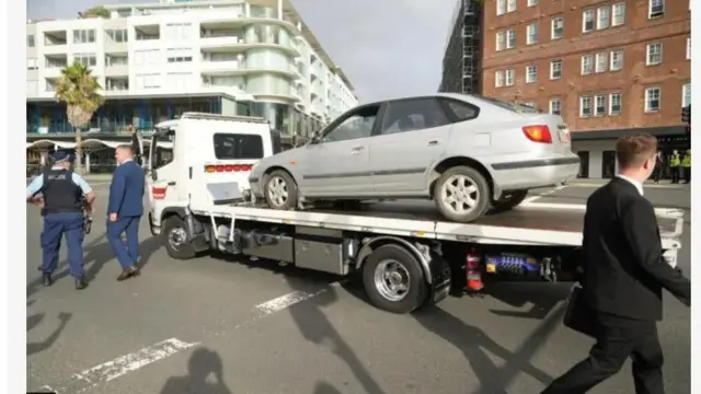 Ọkan lara awọn ọkọ ti wọn gbe kuro nibi iṣẹlẹ naa ni aarọ Monde oni