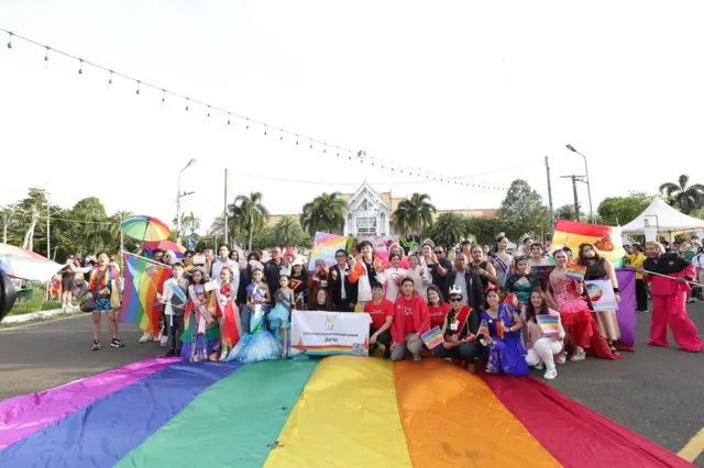 พื้นที่จัดกิจกรรมหลักของงานไพรด์ที่สุรินทร์ อยู่ที่ศาลากลางจังหวัดหลังเก่า