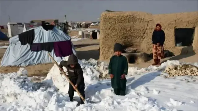 જાન્યુઆરીમાં ભારે ઠંડીથી અફઘાનિસ્તાનમાં 158 લોકોનાં મૃત્યુ થયાં હતાં