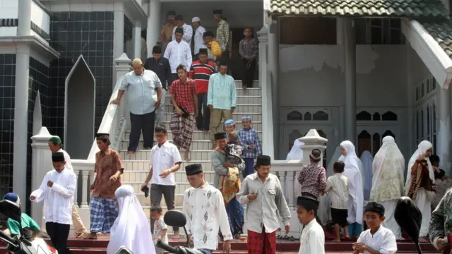 Warga Ahmadiyah di Manis Lor, Kuningan, Jawa Barat