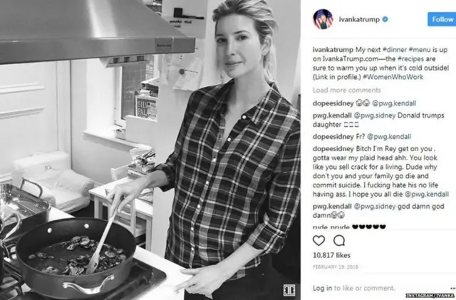 ઈવાંકા ટ્રમ્પની એક ઈન્સ્ટાગ્રામ પોસ્ટ