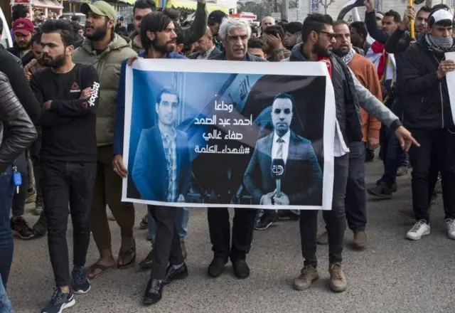 کشته شدن دو خبرنگار عراقی