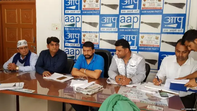 ਆਦਮੀ ਪਾਰਟੀ ਦੇ ਸੂਬਾ ਕਨਵੀਨਰ ਨਵੀਨ ਜੈਹਿੰਦ