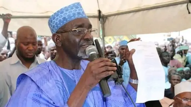 Asabar, takwas ga watan Satumba, ya koma APC bayan an yi kwan-gaba kwan-baya