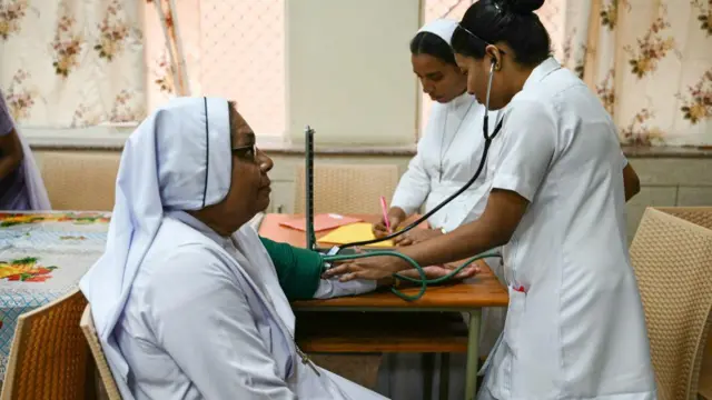 भारत के अस्पताल में डॉ 