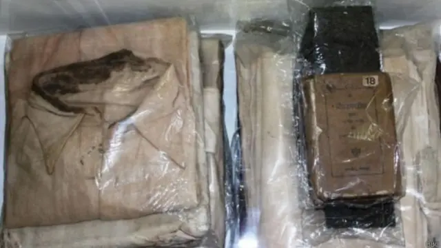 નાથૂરામ ગોડસેના વસ્ત્રો