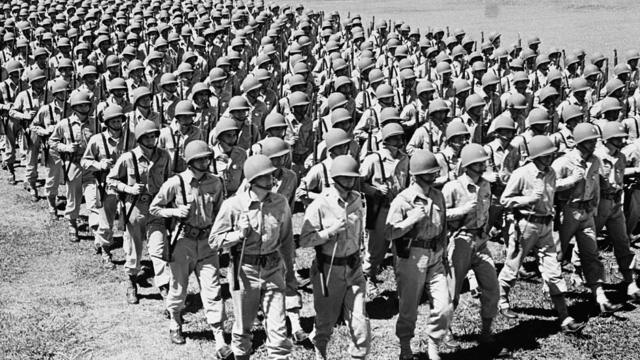 1940年的军队列操