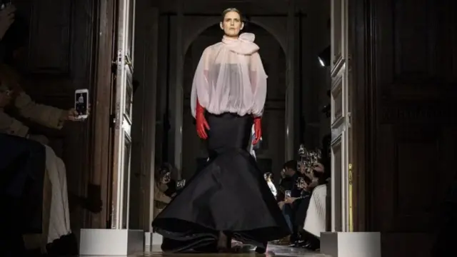 Стелла Теннант на показі весняно-літньої колекції Valentino, 2020 рік