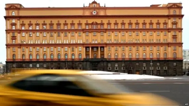 रूस, व्लादीमिर पुतिन, ख़ुफ़िया एजेंसी