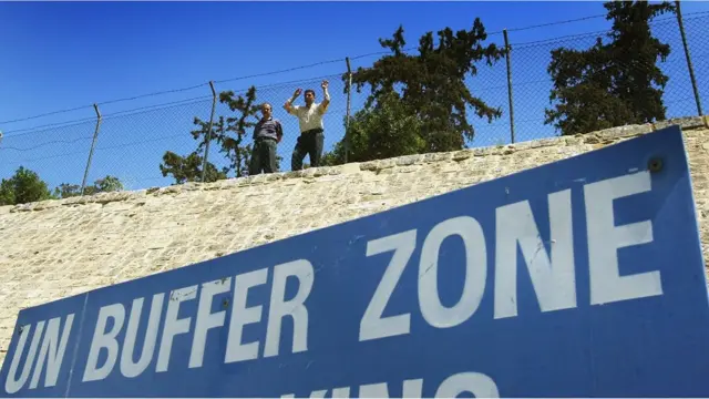 Буферная зона, Кипр.