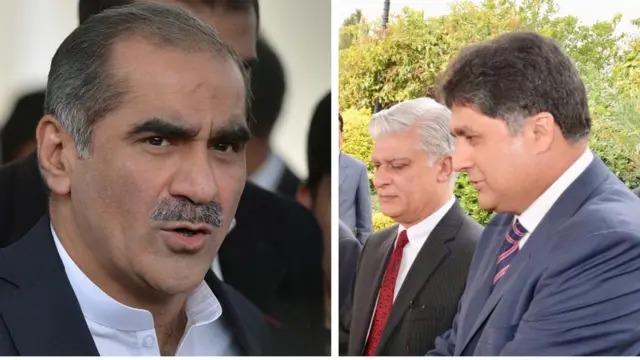 فواد حسن فواد اور خواجہ سعد رفیق