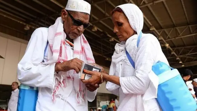 હજ યાત્રિકો