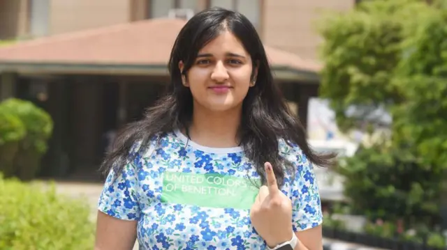 हरियाणा की एक महिला वोटर (फ़ाइल फ़ोटो)