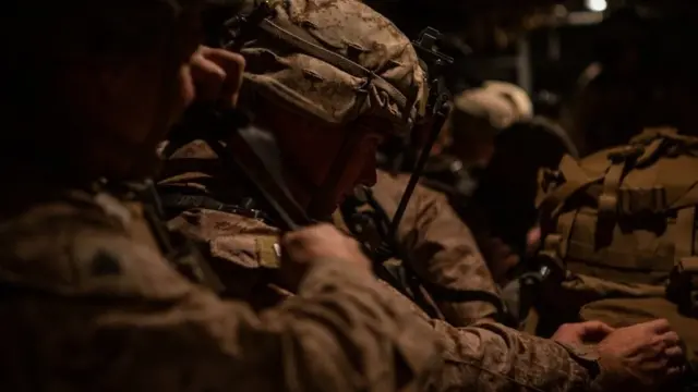 نیروهای آمریکایی عازم سفارت در بغداد