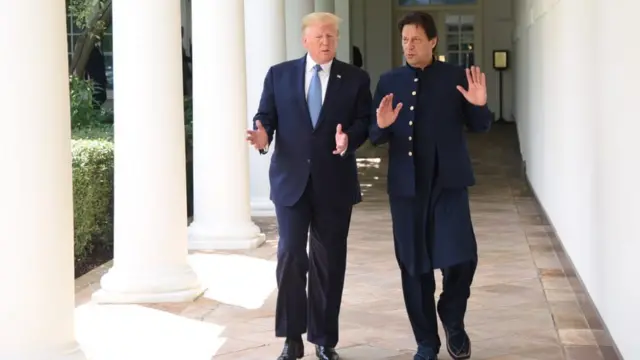 ٹرمپ عمران ملاقات