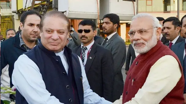 నవాజ్ షరీఫ్, మోదీ