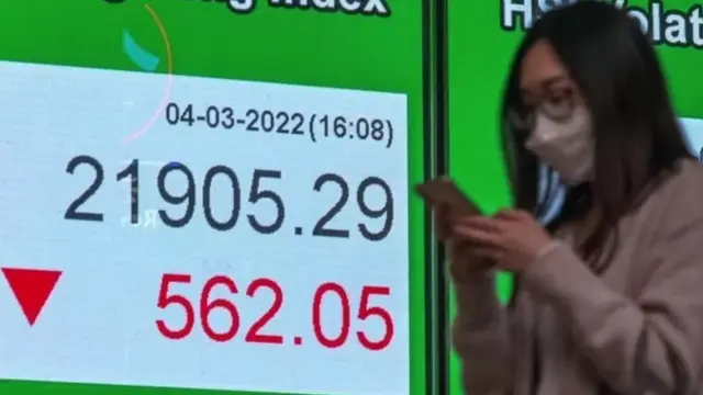 રશિયા-યુક્રેન યુદ્ધના કારણે વિશ્વભરના શૅરબજારોમાં મંદી જોવા મળી રહી છે