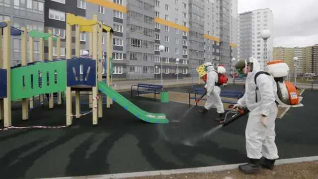 Дезинфекция в поселке Новогорелово около Санкт-Петербурга