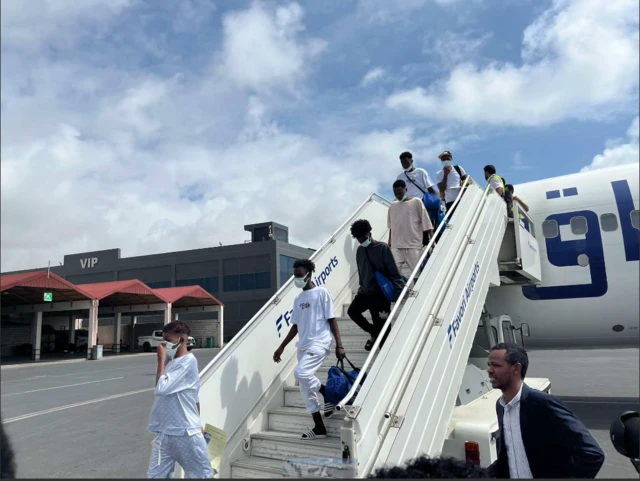 Qaar ka mid dhalinyarada maata Muqdisho yimid