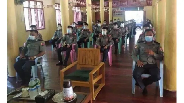 ကော့ကရိတ်ခရိုင် ရွေးကောက်ပွဲလုံခြုံရေးဆိုင်ရာ အထူးရဲသင်တန်း