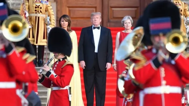 Trump, Amerika Serikat, Inggris, May