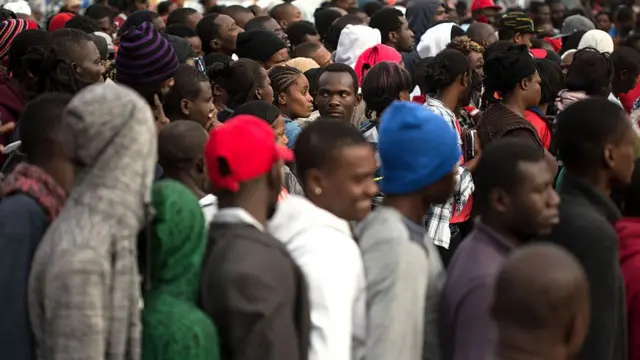 En México hay 7.300 haitianos que no pudieron llegar a Estados Unidos.