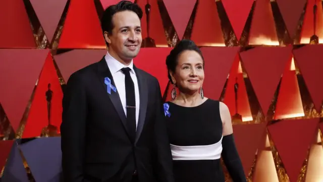 Lin-Manuel Miranda y su madre