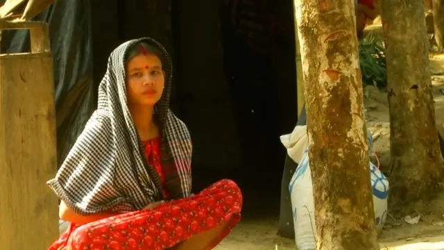 हिंदू शरणार्थियों का अस्थाई शिविर, nitin srivastava bbc