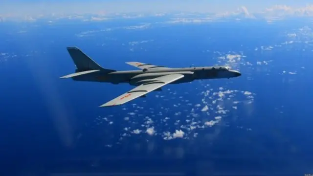 中國空軍轟-6K轟炸機