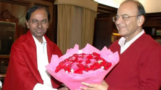 కేసీఆర్, అరుణ్ జైట్లీ