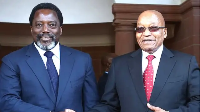Joseph Kabila s'était rendu à Pretoria fin juin pour une visite officielle