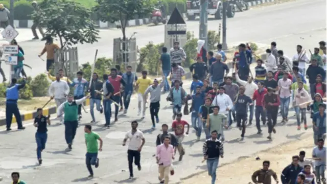 આંદોલનકારીઓ