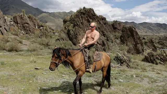 Tổng thống Nga Vladimir Putin, ảnh chụp tháng 08/2009