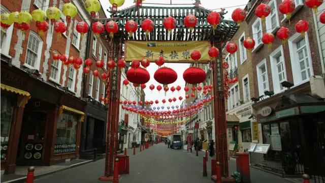 Чайнатаун в Лондоне
