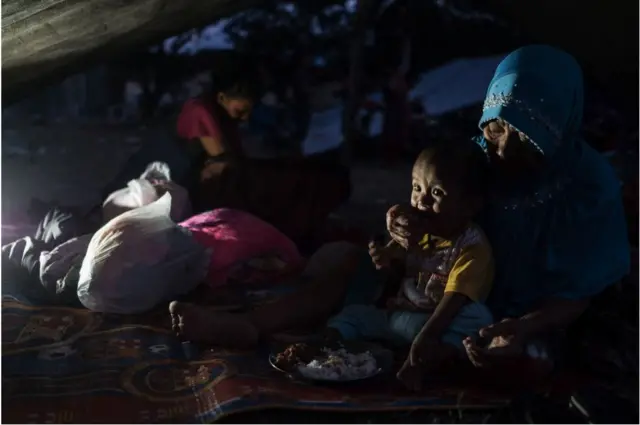 సునామీ బాధితులు