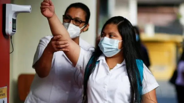 Estudante tem a temperatura medidabotafogo x figueirense palpiteEl Salvador